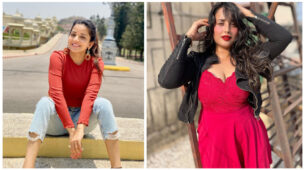 Babes In Red: Bold divas Rani Chatterjee and Monalisa will melt your heart in these stunning dresses