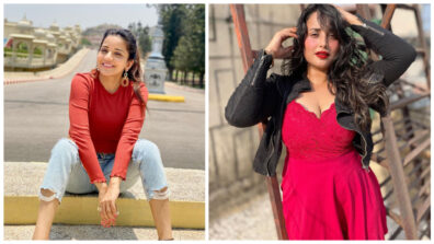 Babes In Red: Bold divas Rani Chatterjee and Monalisa will melt your heart in these stunning dresses