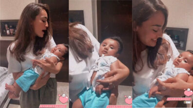 Baby Love: Surbhi Jyoti pampers and kisses super cute baby in her arms, fans melt in awe