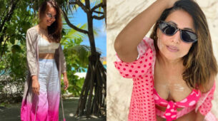 Beach Babe: Surbhi Jyoti & Hina Khan have a blast during their holiday, fans get ‘vacay goals’