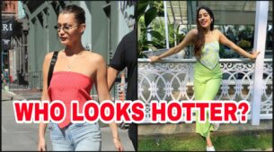 Bela Hadid VS Janhvi Kapoor: Who Carries The Scarf Top Look Better?