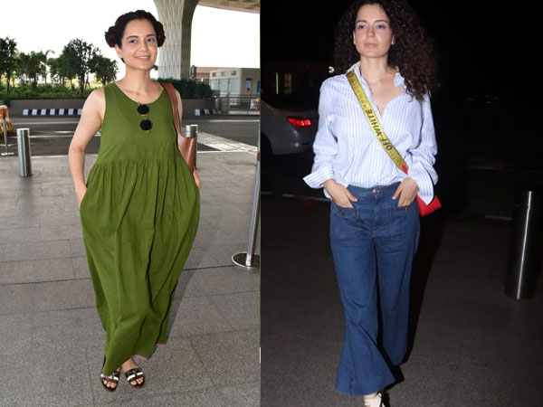 Best 3 Airport Looks Of Kangana Ranaut, Looks Immensely Beautiful, Pictures Here - 2