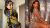 Better late than never: Nora Fatehi burns the oomph quotient in a printed shower gown, fans feel the heat
