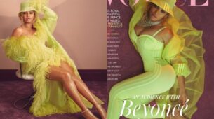 Beyonce Is Raising Heat By Her Bright Looks In Lemon Green Fringe Dress, See Photo Here