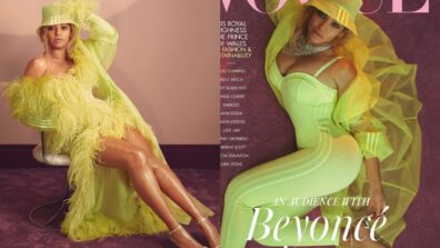 Beyonce Is Raising Heat By Her Bright Looks In Lemon Green Fringe Dress, See Photo Here