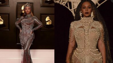 Beyonce Looks Swaggy In Chain Suit, See Pictures Here