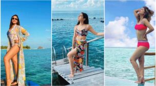 Bipasha Basu To Hina Khan: Bollywood Divas Have A Good Time In Maldives