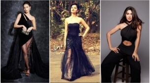 Black Is Love And This Is How Erica Fernandes, Rubina Dilaik And Nikki Tamboli Manage To Dazzle In Black Outfits