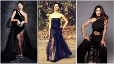 Black Is Love And This Is How Erica Fernandes, Rubina Dilaik And Nikki Tamboli Manage To Dazzle In Black Outfits