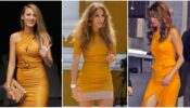 Blake Lively Vs Jenifer Lawrence Vs Jennifer Lopez: Who Looked Adorable In Mustard Yellow Leather Outfit?