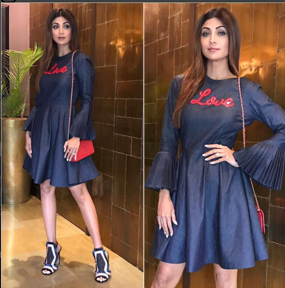 Blue Outfit Collection Of Shilpa Shetty Is Absolutely Stunning: Which Outfit Would You Choose For Your Date? - 3