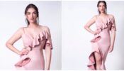 Blush Pink Ruffled Slip Gown Of Aditi Rao Hydari Is What You Can Add To Spin Up Your Party Night