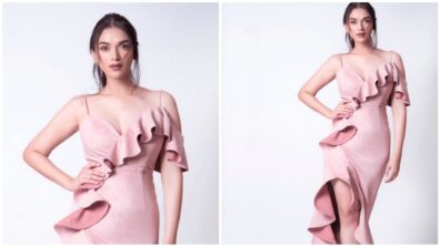 Blush Pink Ruffled Slip Gown Of Aditi Rao Hydari Is What You Can Add To Spin Up Your Party Night