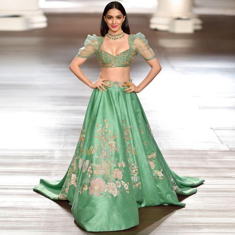 Bollywood Beauties From Alia Bhatt To Kiara Advani Looked Stunning In Green Lehengas, See Here - 0