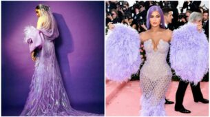 Bollywood Diva Deepika Padukone Vs Hollywood Diva Kylie Jenner: Who Looked Dazzling Hot In Purple Lavender Fringe Dress?