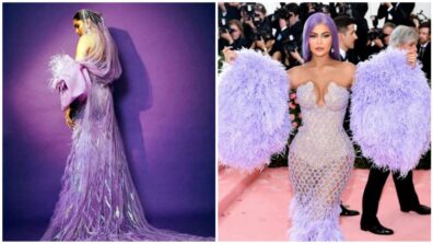 Bollywood Diva Deepika Padukone Vs Hollywood Diva Kylie Jenner: Who Looked Dazzling Hot In Purple Lavender Fringe Dress?