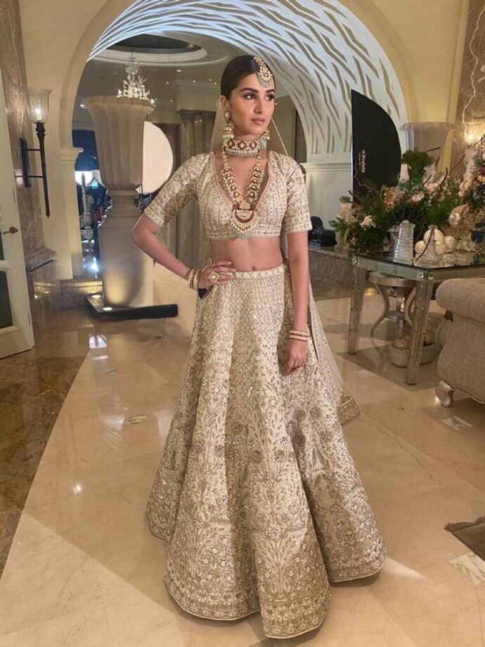 Bridal lehenga look of Tara Sutaria which will stun you, go check out here - 0