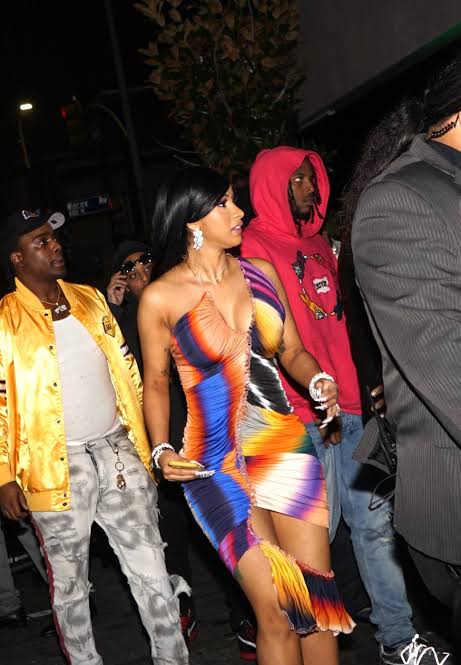 Cardi B’s Exotic Multicolored Outfits, See Picture - 3