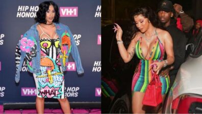 Cardi B’s Exotic Multicolored Outfits, See Picture