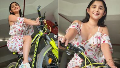 [Caught On Camera]: Kanika Mann spotted on a bicycle in Mumbai, see photo