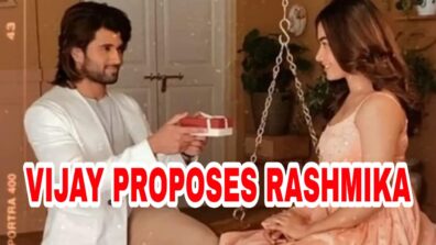 Caught On Camera: Vijay Deverakonda finally proposes Rashmika Mandanna in front of all, see viral photo