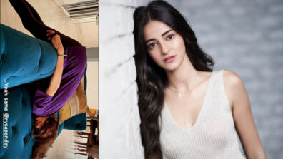 Caught On Camera: Why is Ananya Panday lying down on sofa and looking so tired?