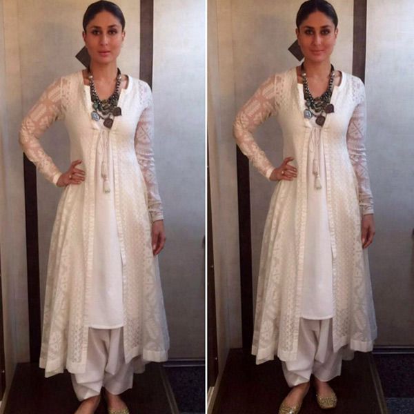 Celebs Approved White Outfits for Blissful Looks: Kareena Kapoor To Sonakshi Sinha - 0