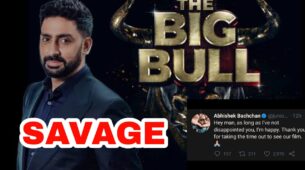 Check Out: Abhishek Bachchan’s savage reply when a fan called his acting ‘third rate’ in The Big Bull