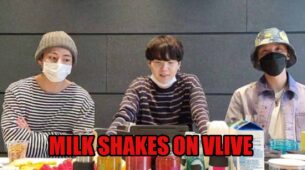Check Out! How BTS Taehyung, Suga And J-Hope Made Milk Shakes On Vlive