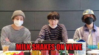 Check Out! How BTS Taehyung, Suga And J-Hope Made Milk Shakes On Vlive