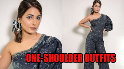 Check Out!! One-Shouldered Gorgeous Outfits Of Hina Khan