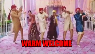 Choti Sarrdaarni actress Nimrit Kaur Ahluwalia gets a warm welcome from co-stars, watch video
