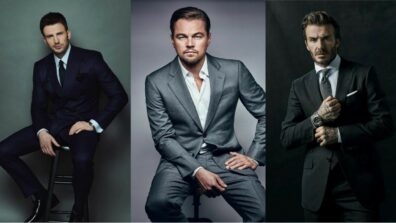 Chris Evans Vs Leonardo DiCaprio Vs David Beckham: Whose Suit Style Looks Do You Love?