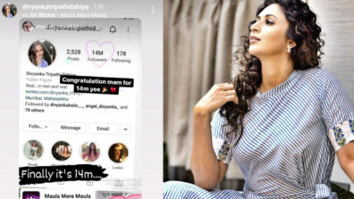 Congratulations: Divyanka Tripathi hits a big milestone on social media, check out here