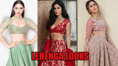 Cues From Kiara Advani, Katrina Kaif, Kareena Kapoor To Ace Your Lehenga Looks Flawlessly