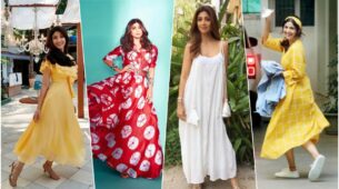 Cues From Shilpa Shetty To Brighten Up Your Wardrobe With Easy Breezy Dresses