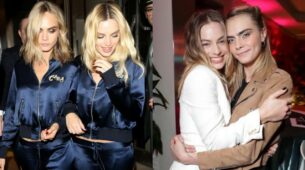 Cute And Super Gorgeous Looks Of Margot Robbie And Cara Delevingne Together
