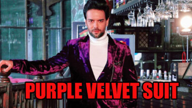 Dashing Looks Of Sanjay Gagnani In Purple Velvet Suit, See Here