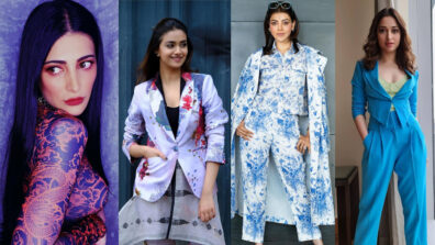 Desi Babe: Shruti Haasan Vs Keerthy Suresh Vs Kajal Aggarwal Vs Tamannaah Bhatia: Who looks hottest in printed designer dress? Vote now