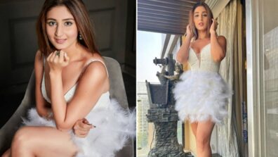 Dhvani Bhanushali Looks Gorgeous In White Mini Dress, Have A Look