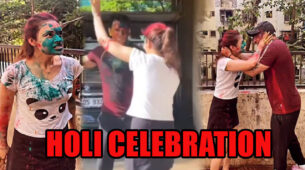 Did You See How Prince Narula And Yuvika Celebrated Holi?