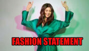 Did You See The Stunning Fashion Statement Of Shilpa Shetty In A Green Shirt Skirt Combo? Photos Here