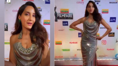 Dilbar Girl: Nora Fatehi burns the red carpet with her blazing fashion avatar, see video