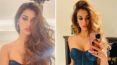 Disha Patani Is Slaying In Shimmery Blue Outfit, See Here