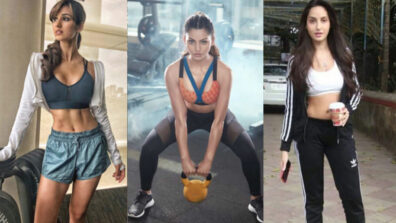 Disha Patani, Urvashi Rautela & Nora Fatehi’s hottest workout moments that went viral