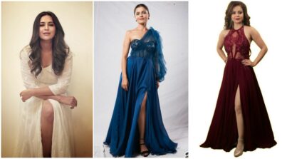 Divyanka Tripathi vs. Rubina Dilaik vs. Devoleena Bhattacharjee: Diva who slew the thigh slit outfits?