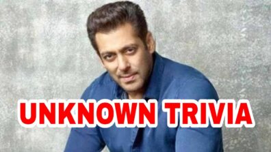 Do You Know Salman Khan Once Aspired To Earn Only 10 Lakhs In His Lifetime? Know Full Story