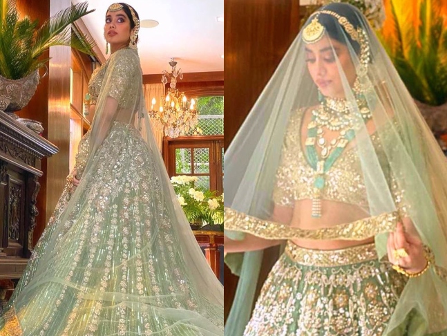 Don’t Miss Divya Khosla To Janhvi Kapoor’s Gorgeous Bridal Looks For This Wedding Season - 2