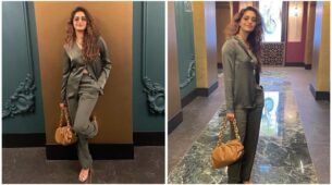 Don’t Miss Keerthy Suresh’s Olive Green Outfit With Perfect Accessories, Have A Look