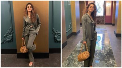 Don’t Miss Keerthy Suresh’s Olive Green Outfit With Perfect Accessories, Have A Look